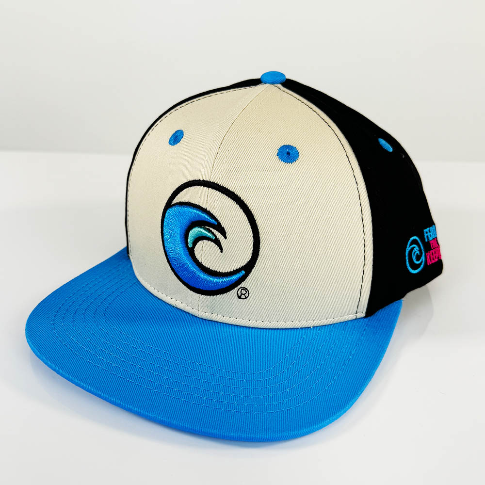 Wave Snapback Baseball Hat