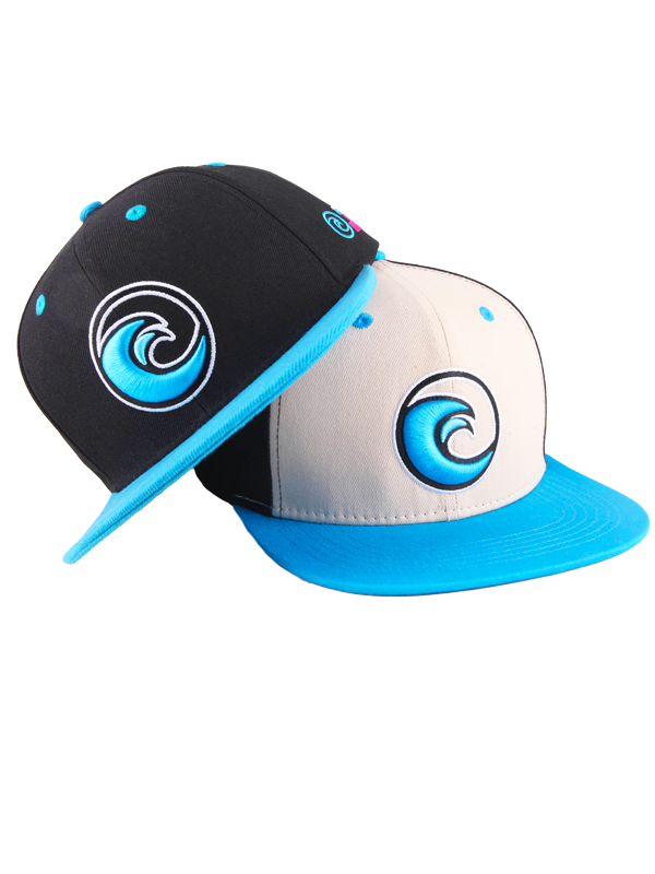 Wave Snapback Baseball Hat