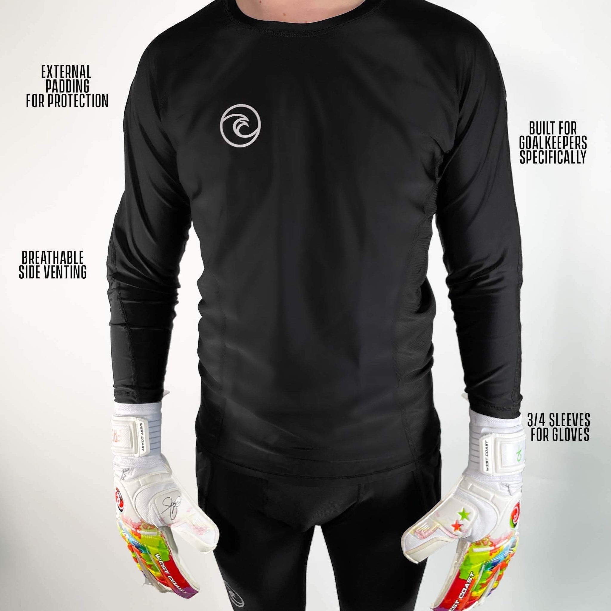 Goalkeeper Jersey Or Soccer Kit Long Sleeve Shirt Goalkeeper Glove